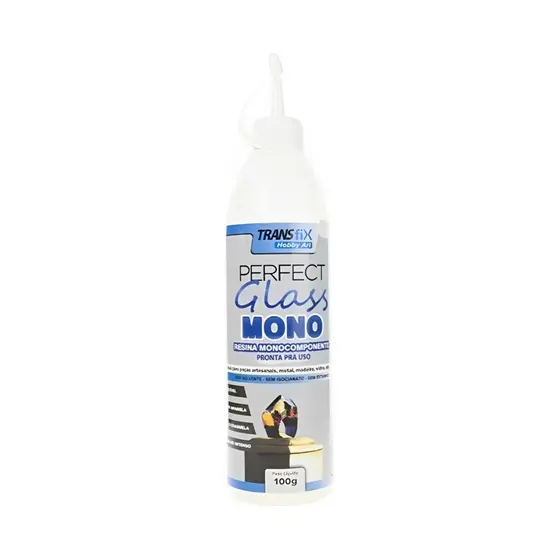 Resina Epóxi Perfect Glass Monocomponente 100G - Transfix