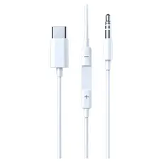 Cabo Auxiliar Tipo-C P2 3.5mm AUX Audio de 1 Metro Kapbom KA-1415-TY