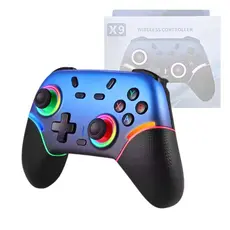Controle Gamer Sem Fio Compatível Switch Oled Lite Steam PC Bluetooth T&Z X9