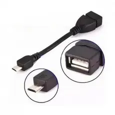 Adaptador Conversor OTG Micro USB V8 para USB A Femea OTG Kapbom KAP-461