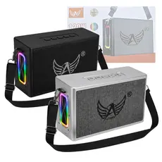 Caixa De Som Bluetooth 120W Potente Led RGB Portátil Altomex AL-8303 Original com Alça