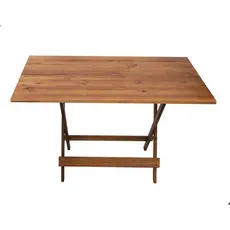 Mesa Dobrável 120x70 Madeira Maciça - Linha Napoli