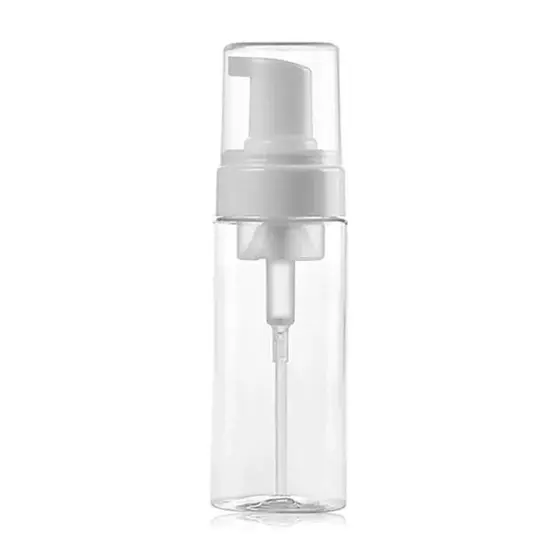 Frasco E Válvula Pump Espumadora 100ml Transparente - 10 Un