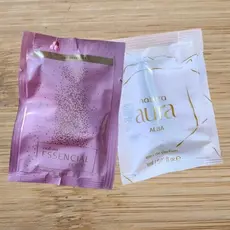 Aura Alba 1ml +  Essencial Desejos Feminino Natura 1ml cada