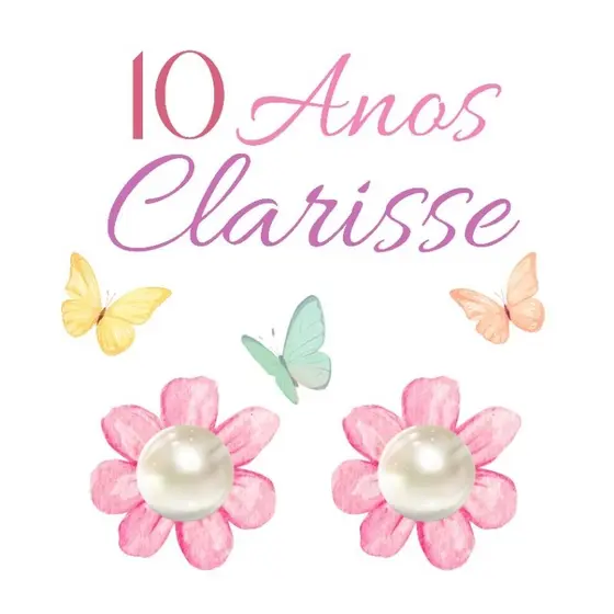 Kit 50 Pares de Brincos de Pérola Jardim encantado ou princesa
