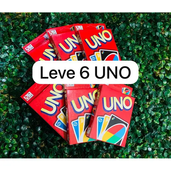 Kit 6 Jogos UNO Cartas – Diversão Garantida