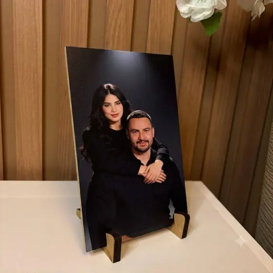 Quadros Quadrinhos de Mesa Personalizado com sua Foto Casal Namorados