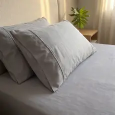 Jogo de Lençol Solteiro 02 Peças 400 Fios - Jogo de Cama Solteiro