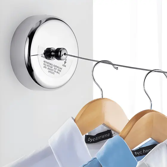 Varal Retratil Parede Recolhivel Varau Retrátil Varol Recolhível Banheiro Lavanderia Apartamento