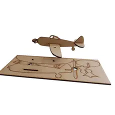 kit com 10 mini Avião centro de mesa Lembrancinha De Festa Infantil Mdf 3mm Cru
