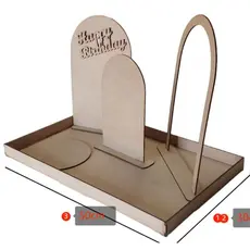 mini cenário portatio em mdf para aniversario mesversario, festas surpresa