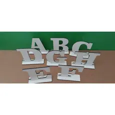 .Alfabeto, Letras, Números e Símbolos de Mesa 10 cm, Base, Eventos, Aniversários, MDF Laser.
