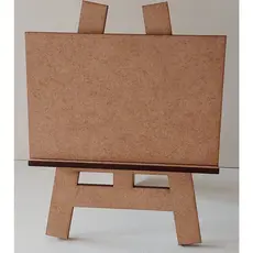 30 Mini Cavalete 13 CM Em Mdf Cru 3mm Decoração Artesanato festas