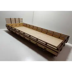Miniatura Carroceria 1113 Escala 1/14 Montado, Feito Em Mdf.