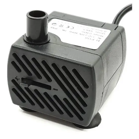 Bomba Submersa Bombinha Motor Para Aquário Fonte Água Bebedouro Pet Bivolt  Bomba aquário 1,2m Cabo