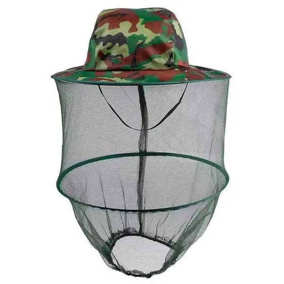 Chapéu Apicultura e Pescaria De Abelha Camuflagem Para Pesca