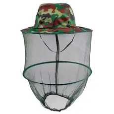 Chapéu Apicultura e Pescaria De Abelha Camuflagem Para Pesca