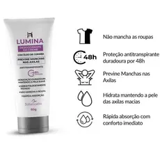 Lumina Clareador Desodorante Previne Manchas 60G Sofisticatto