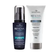 KIT Loção Colo e Pescoço + Sérum Facial Renova