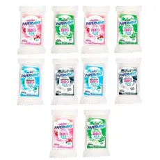 KIT 10 Lâminas Refrescantes PAPERMINT Zero Açúcar