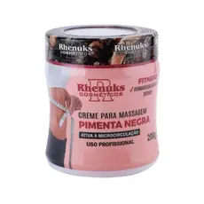 Creme Gel Massageador Corporal Pimenta Negra Termo Ativo 200g