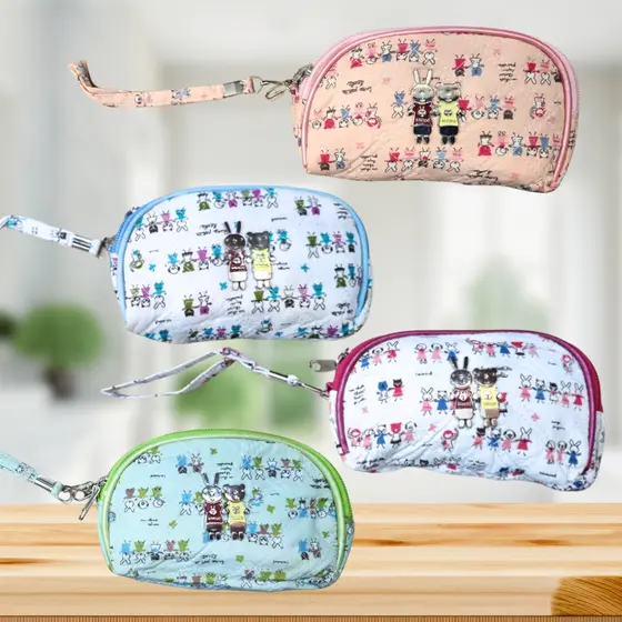 Carteira porta moedas estampado Doleira