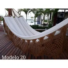 Rede de Descanso Dormir Casal Bucho de Boi Luxo Gigante Reforçada Varias Cores 4,5 Metros Deluxe