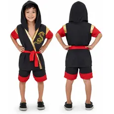Fantasia Infantil Ninja Samurai Anime M Halloween