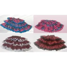 Saia Junina Adulto Festa Junina Julina traje fantasia U