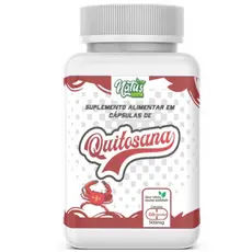 QUITOSANA PREMIUM ( A verdadeira ! ) 60 Cápsulas de 500mg Original Chitosan Quitosano