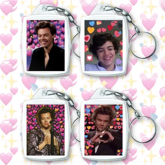 Chaveiro Harry Styles- Diversos modelos - 3x4, material acrílico, papel fotográfico (alta qualidade).