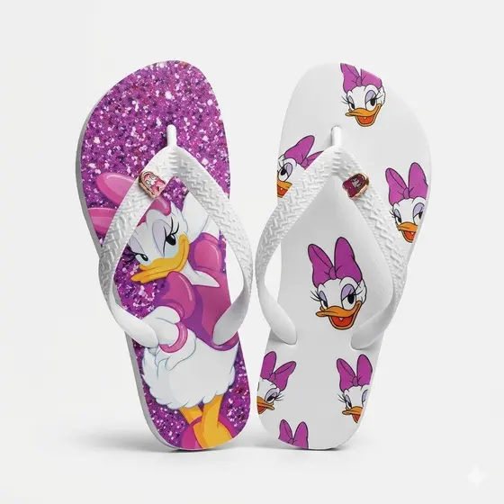 Chinelo Feminino Estampado Casual Macio Nova Coleção