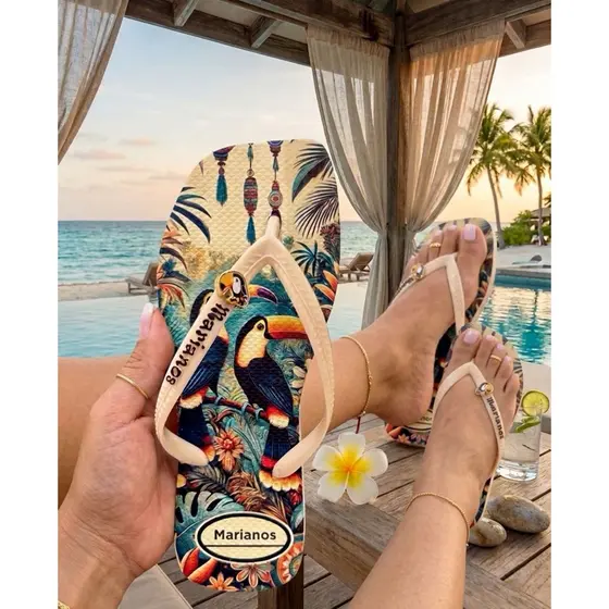 Chinelo Rasteirinha Feminino Leve De Dedo Verão - Do 35 Ao 40