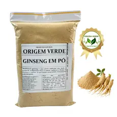 Ginseng Em Pó 100% Puro Natural - Produto Original