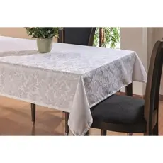 Toalha De Mesa Luxuosa Para Banquete Jacquard Tecido Grosso
