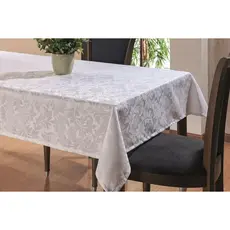 Toalha Mesa Jacquard 2,5m 8 Cadeiras Alta Qualidade