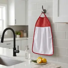 Kit 3 Pecas Toalha de Mão Bate mão Cozinha Seca Absorvente Felpudo Macio