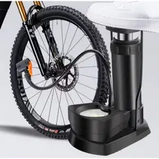 Bomba de Ar Manual com Manômetro Pedal Pressão Para Bolas Bike Moto - Envio 24Hrs!