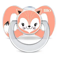 Chupeta Bico de Silicone Funny Animais 0m+ Rosa - Lillo