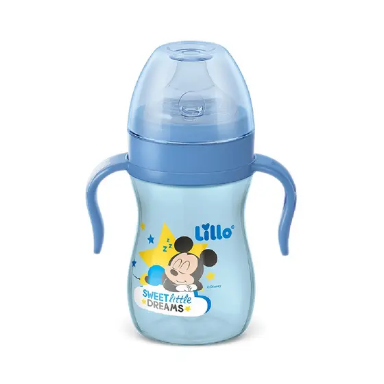 Copo de Treinamento Evolution Disney Mickey AZUL 240ml - Lillo