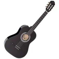 Violão Acústico Clássico Nylon Infantil Vca94 Preto Vogga