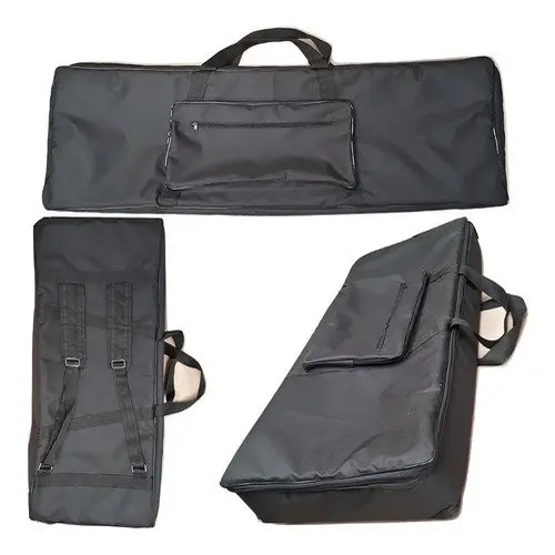 Capa Bag Master Luxo Para Teclado Roland Bk3 Nylon (preto) | Carbon