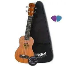 Ukulele Soprano Winner Estudante Fosco Tarraxa Blindada