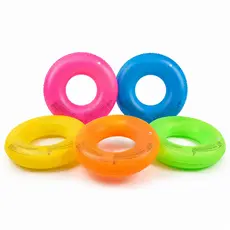 Boia Neon Inflável Redonda 76cm Piscina Praia Verão Férias