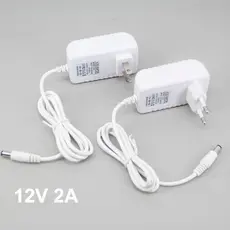 Driver LED Branco AC 100V-240V DC 12V 2A 2000ma Adaptador Fonte Alimentação Transformadores Para Fitas CCTV