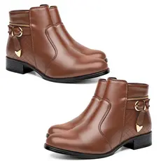 Bota Feminina Cano Curto Sem Salto Kit 3 Pares Confortavel REF 201