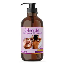 Oleo Para Massagem Tratamento Corporal Sensual Natural 500ml