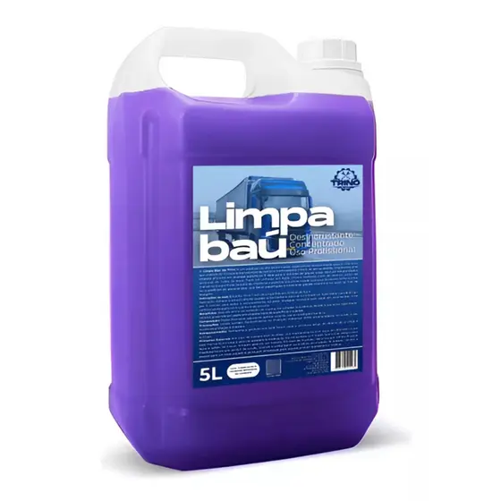 INTERCAP LIMPA BAU LIMPA ALUMINIO CONCENTRADO 5 LITROS FAZ 50 LITROS
