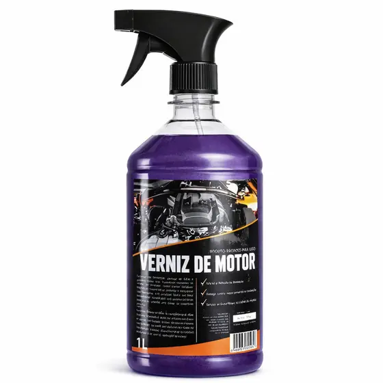 Verniz Finalizador Para Motores Caixa De Roda- 1l C/ Spray