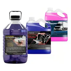 Kit Lavagem Automotiva Solupan 1/40 Pretinho Shampoo 1/100